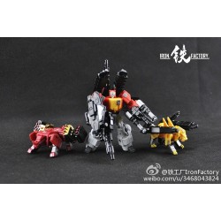 Iron Factory IF-EX03 Sonictech Bassrhino Leotrible - Set of 3