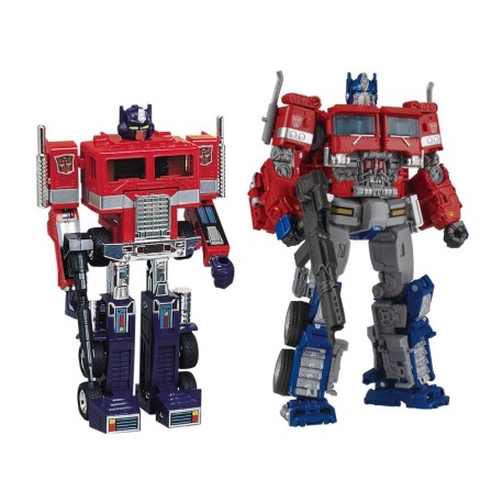 Transformers TakaraTomy Mall Exclusive 35th Anniversary Convoy and Optimus Prime Set of 2