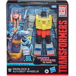 Transformers Studio Series 86 Movie 01 Leader Grimlock w/ Autobot Wheelie