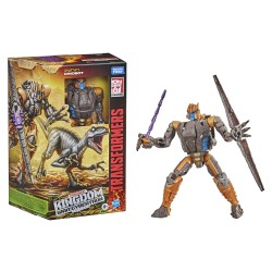 Transformers War for Cybertron Kingdom Voyager Dinobot